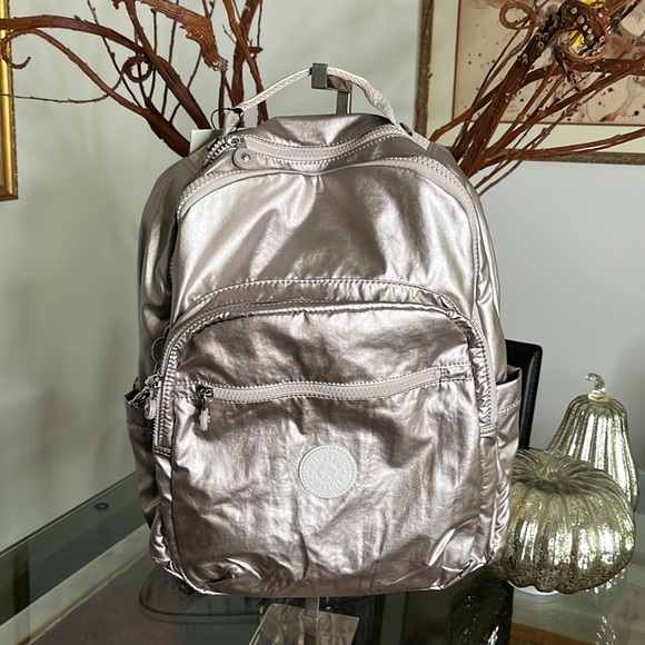 Kipling Bags Kipling Seoul Backpack Seoul Metalic Glow Poshmark